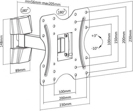 Кріплення Satelit PIVOT200