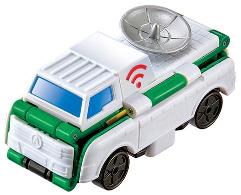 Іграшка TransRAcers машинка 2-в-1 Машина зв'язку & Швидка допомога