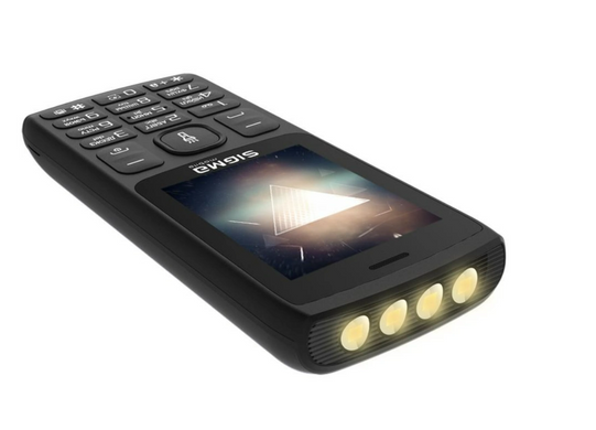 Мобільний телефон Sigma mobile X-Style 34 NRG TYPE-C black