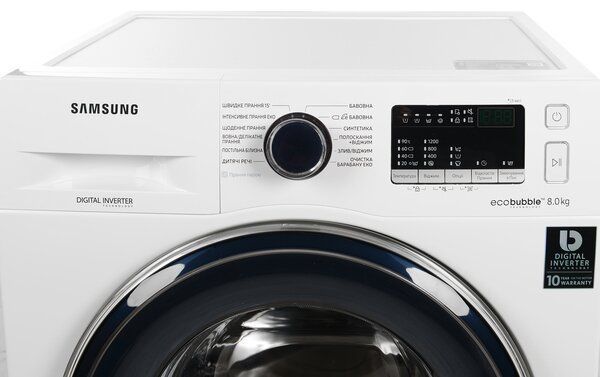 Стиральная машина Samsung WW80R42LHFWDUA