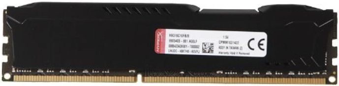 ОЗУ Kingston HyperX Fury OC DDR3 1866Mhz 8Gb Black (HX318C10FB/4)