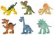 Ігрові фігурки Dingua Набір Милі динозаврики 6 шт (у коробці) фото 2
