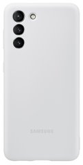 Чохол Samsung Silicone Cover Light Gray для S21 (EF-PG991TJEGRU)