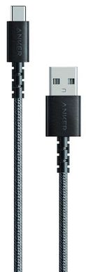 Кабель Anker Powerline Select+ USB-C to USB-A - 0.9м (Чорний)