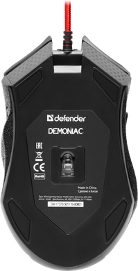 Мышь Defender Demoniac GM-540L USB Black (52540)