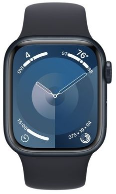 Смарт годинник Apple Watch S9 41mm Midnight Alum Case with Midnight Sp/b - M/L