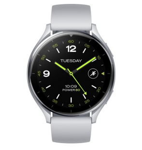 Смарт-часы Xiaomi Watch 2 Sliver Case With Gray TPU Strap (BHR8034GL) K