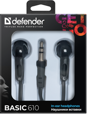 навушники Defender Basic-610 black