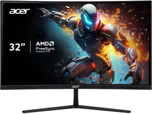 Монитор 31.5" Acer EI322QURPbmiippx (UM.JE2EE.P04) Black