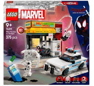 Конструктор LEGO Marvel Вселенная-паук: Майлз Моралес против Пятна