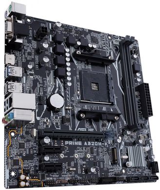 Материнская плата Asus Prime A320M-K (sAM4, AMD A320, PCI-Ex16)