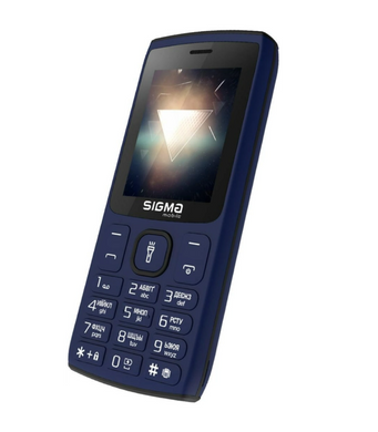 Мобільний телефон Sigma mobile X-Style 34 NRG TYPE-C blue