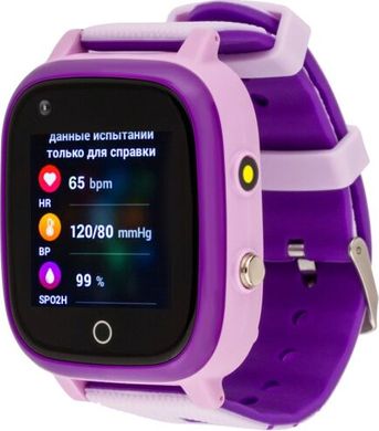 Дитячий смарт-годинник AmiGo GO005 4G WIFI ThermometerPurple