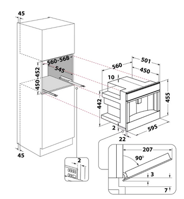 Кофемашина встраиваемая Whirlpool W11CM145