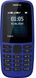 Мобільний телефон Nokia 105 Dual SIM (синій) TA-1174 фото 1