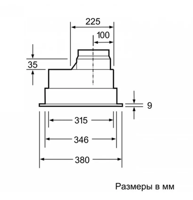 Витяжка Bosch DHL555BL