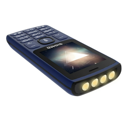 Мобильный телефон Sigma mobile X-Style 34 NRG TYPE-C blue