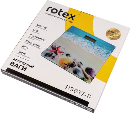 Весы напольные Rotex RSB17-P