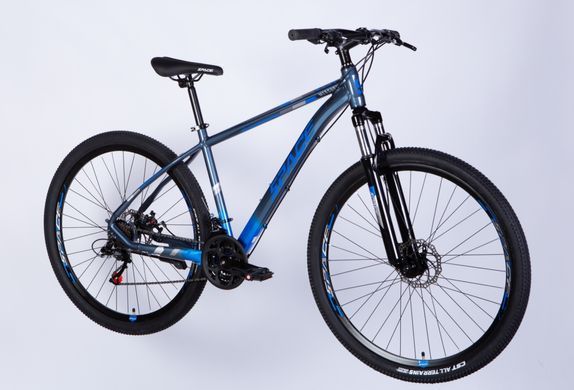 Велосипед AL 29" SPACE MERCURY DD FR рама-18" сіро-синій 2026