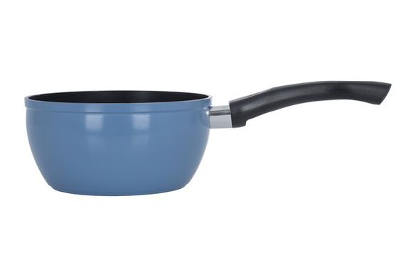 Набор посуды Pixel Набор Ковш 16 см+сковорода 24 см (голубой) (PX-610B)