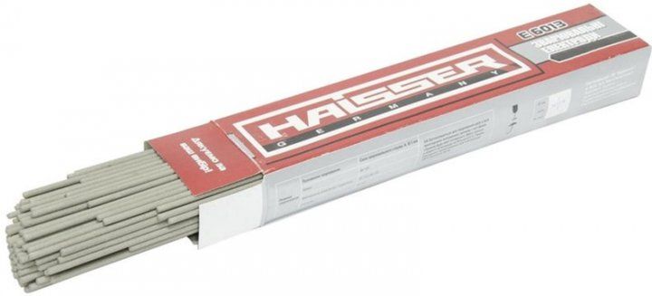 Зварювальні електроди Haisser E 6013, 3.0 мм, упаковка 5 шт (64645)