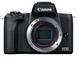 Цифровая фотокамера Canon EOS M50 Mk2 + 18-150 IS STM Kit Black (4728C044) фото 2