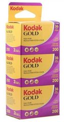 Плiвка Kodak GOLD 200/36 x 3 rolls
