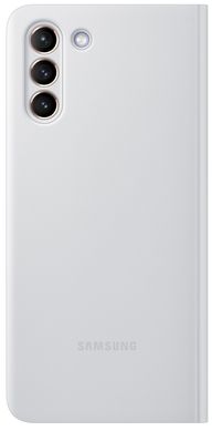 Чехол Samsung S21+ Smart Clear View Cover Light Gray EF-ZG996CJEGRU