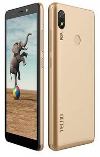 Смартфон Tecno POP 3 (BB2) 1/16 DS (champagne gold)