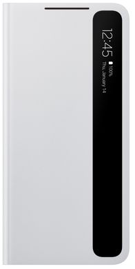 Чехол Samsung S21+ Smart Clear View Cover Light Gray EF-ZG996CJEGRU