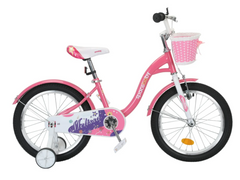 Велосипед ST 20" SPACE KID MELISSA BH рама-11,5" розовый с корзиной Pl с крылом St 2024