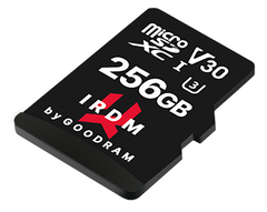 Карта памяти GoodRam microSDHC 256GB IRDM UHS-I U3 V30 (IR-M3AA-2560R12) + SD адаптер