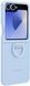 Панель Silicone Cover with Ring для Samsung Galaxy Flip 6 (EF-PF741TLEGUA) Blue  фото 4