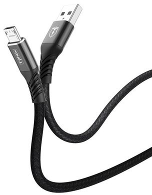 Кабель T-Phox Jagger T-M814 Micro USB - 1m (Чорний)