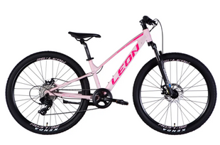 Велосипед AL 26" Leon SUPER JUNIOR DD CS рама-13" рожевий з малиновим 2025