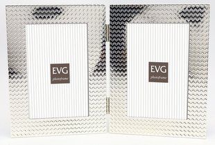 Фоторамка EVG ONIX 2-10х15 S16 Double Silver
