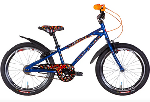 Велосипед 20 Formula ACTIVE рама-10" синій з крилом Pl 2024