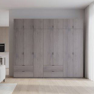 Комплект шаф для одягу Doros Лукас (2 шт.) 280х50х240 см Канноло (DRS-011853)