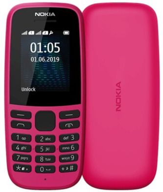 Мобильный телефон Nokia 105 2019 Pink