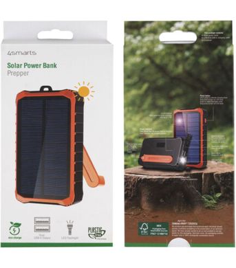 Power Bank 4smarts Solar Prepper 12000mAh (456633)