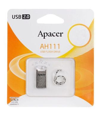 Флеш-пам'ять USB Apacer AH111 32GB Crystal