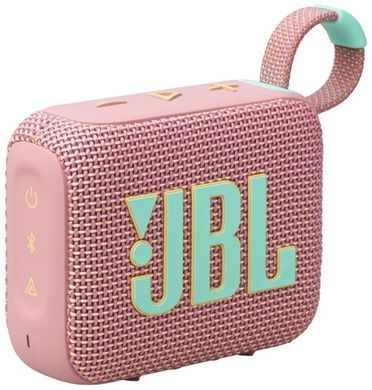 Портативна акустика JBL Go 4 Pink (JBLGO4PINK)