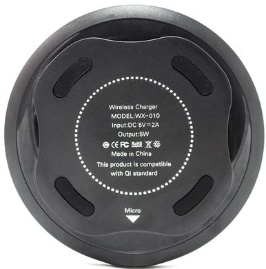 Бездротовий зарядний пристрій XO WX010 Qi 10W Black