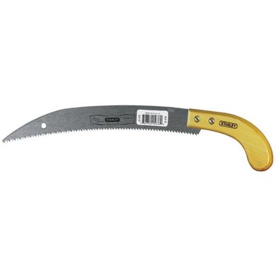 Ножовка Stanley садовая, 4 зубца на дюйм, длина 350 мм