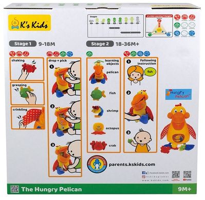 Голодний пелікан Ks Kids (KA10208-GB)