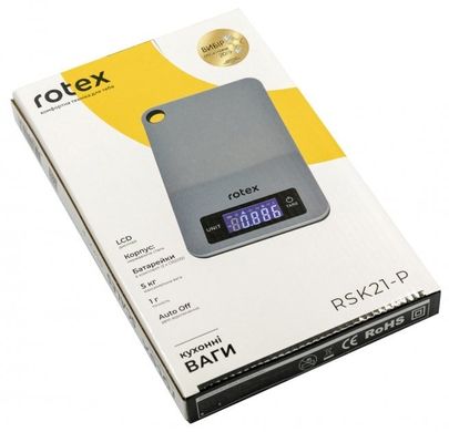Весы кухонные Rotex RSK21-P