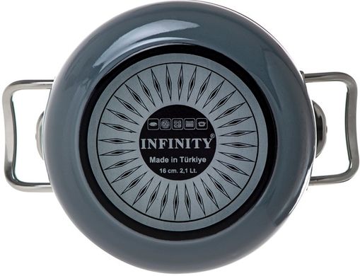 Каструля Infinity SCE-P952 Gray (6.5 л) 24 см