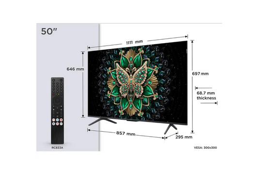 Телевізор TCL 50C6K