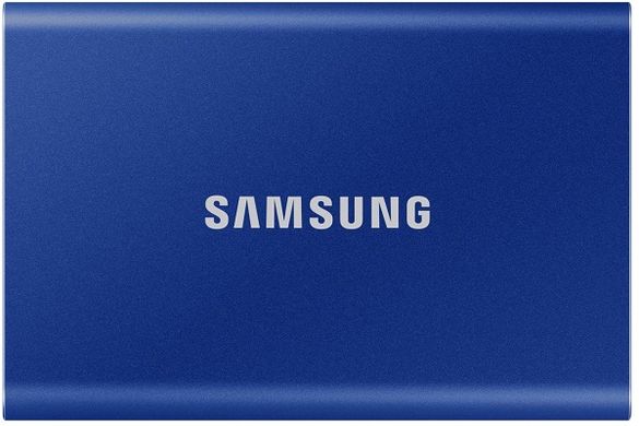 SSD накопитель Samsung T7 500GB USB 3.2 GEN.2 Blue (MU-PC500H/WW)
