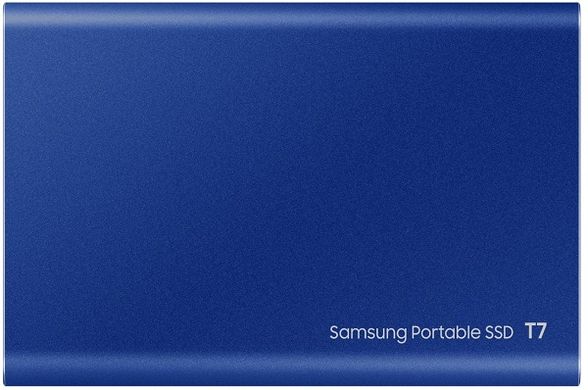 SSD накопитель Samsung T7 500GB USB 3.2 GEN.2 Blue (MU-PC500H/WW)